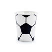 Picture of PAPER CUPS FOOTBALL 260ML - 6 PACK